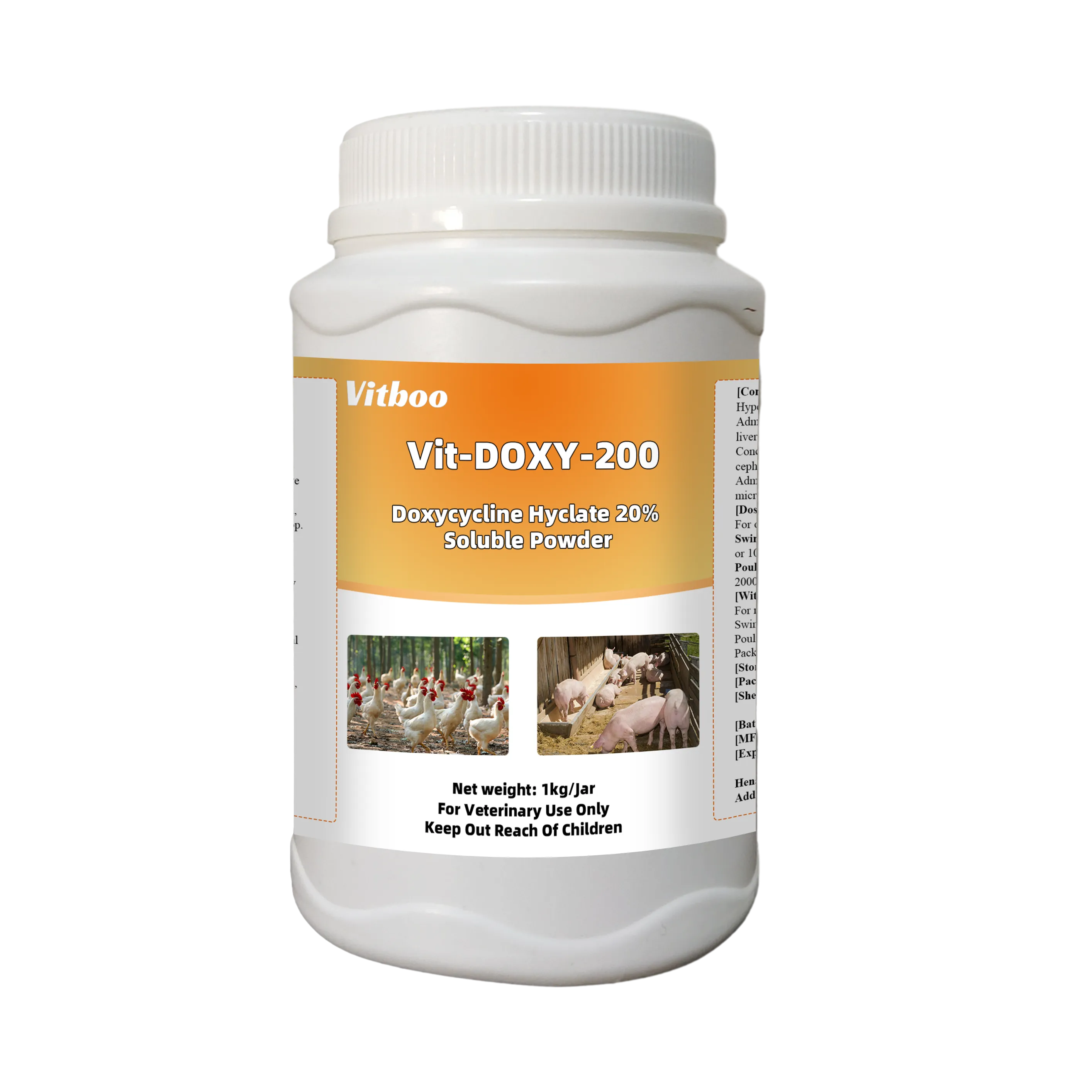 10% 20% 50%  Doxycycline Soluble Powder