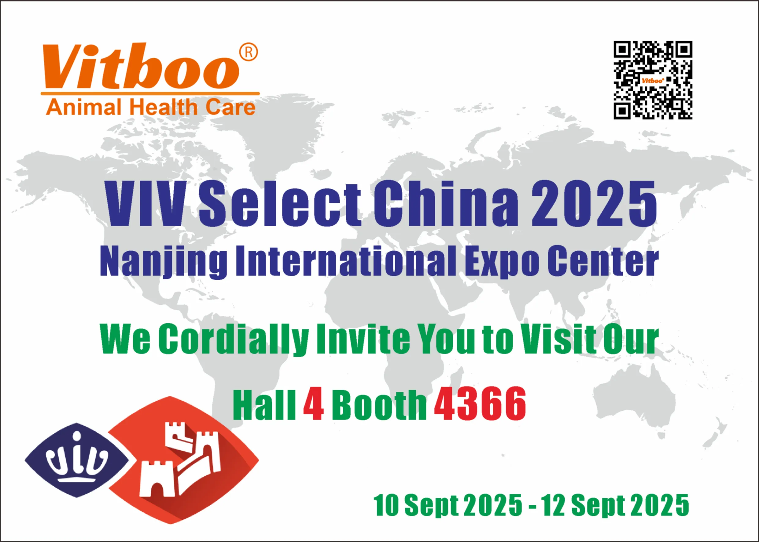 Vitboo will appear again at the 2025 Nanjing VIV International Livestock Exhibition